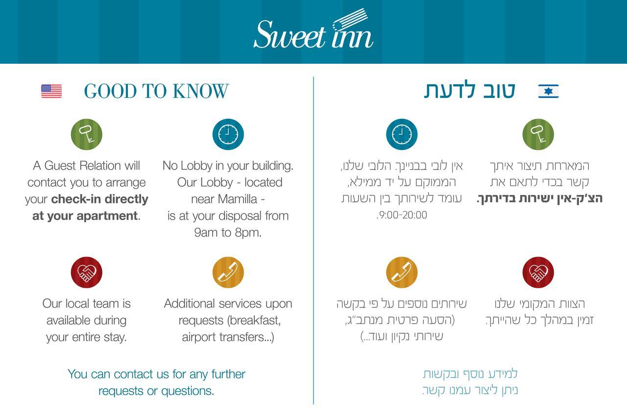 Sweet Inn - Ben Maimon 19 Jeruzalem Buitenkant foto